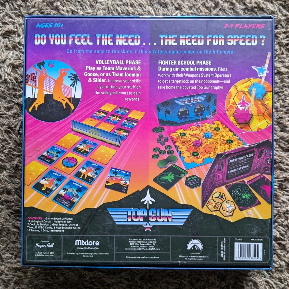 Top Gun Strategy Multiplayer Board Game - Picture 5 of 5